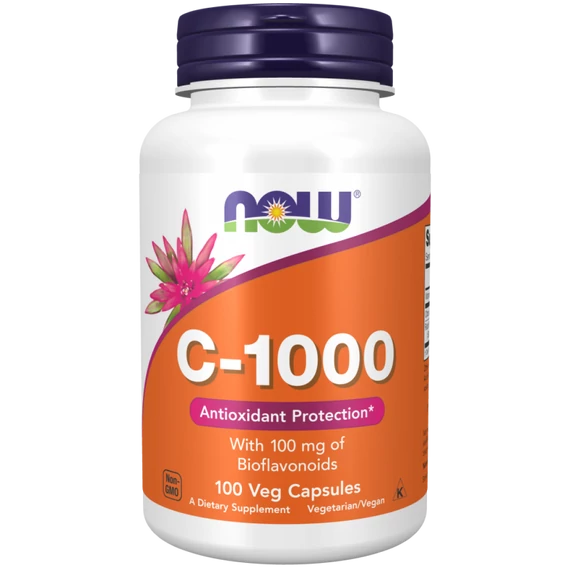 Now C 1000 Vitamin kapszula Bioflavonoids 100x