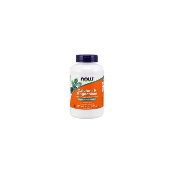 Now Foods Kalcium és Magnézium por 227g