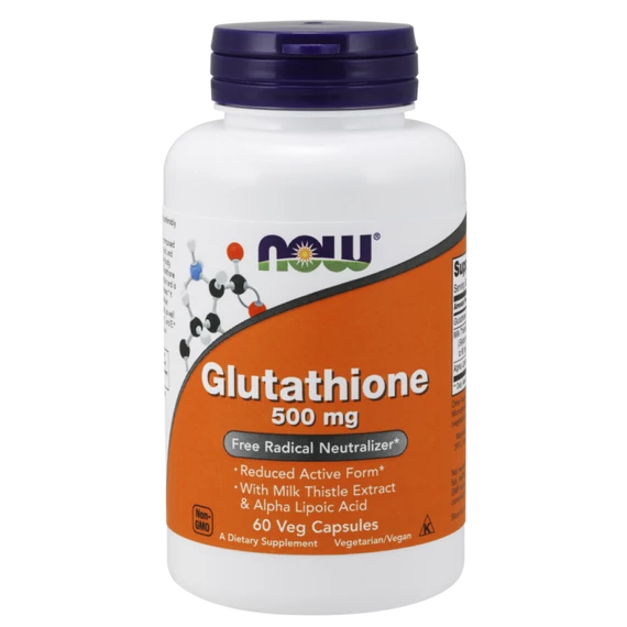 Now Glutathione 500mg vegán kapszula 60x