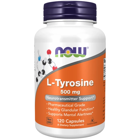 Now L-Thyrosine 500mg 120x