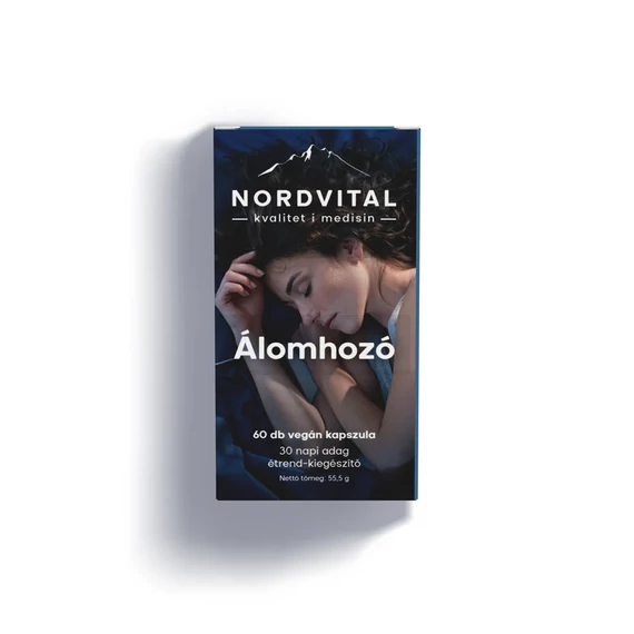 Nordvital álomhozó vegán kapszula 60 db