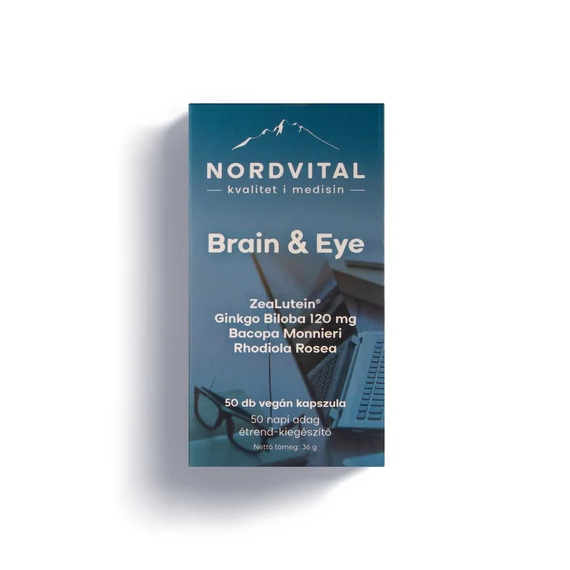 Nordvital brain and eye lágyzselatin kapszula 50 db