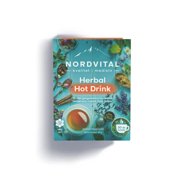 Nordvital herbal hot drink forró italpor 30 db