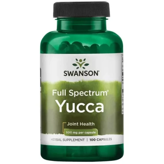 Swanson Yucca (pálma gyökér) 500mg kapszula 100db