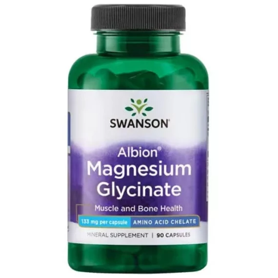 Swanson MAGNESIUM Glycinate 133mg kapszula 90db