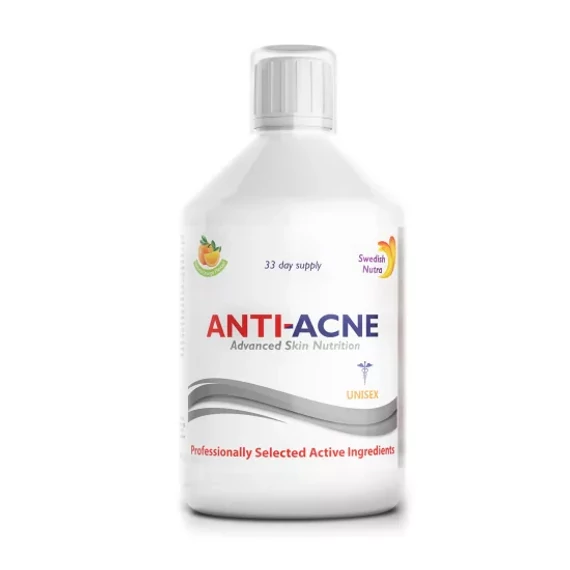 Swedish Nutra Anti Acne folyékony komplex pattanás ellen 500 ml