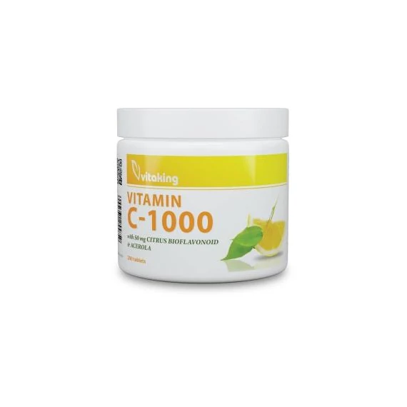 Vitaking Vitamin C-1000 Citrus Bioflavonoid és Acerola 200 db