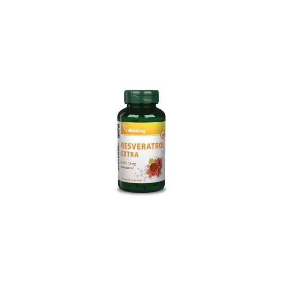 Vitaking Resveratrol Extra Vegan Kapszula 80 db