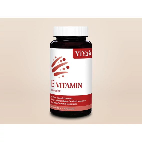 YiYa teljes spektrum 8-E-vitamin komplex - kevert tokoferol/tokotrienol kapszula 60db