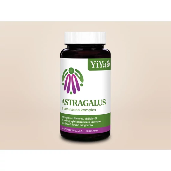 YiYa Astragalus & Echinacea – négy kiemelkedő immunvédő gyógynövény kombinációja! 60db