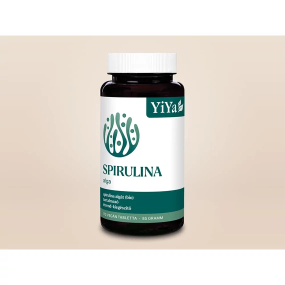 YiYa Spirulina alga tabletta – klorofillban és fikocianinban gazdag szupertáplálék! 170db