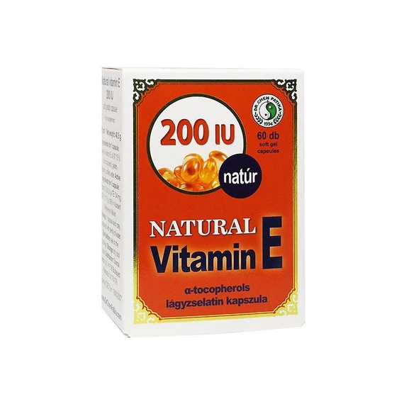 Dr. Chen E-vitamin lágyzselatin kapszula 60db 200mg