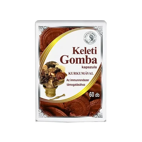 Dr. Chen Keleti Gomba+Kurkuma kapszula 60 db