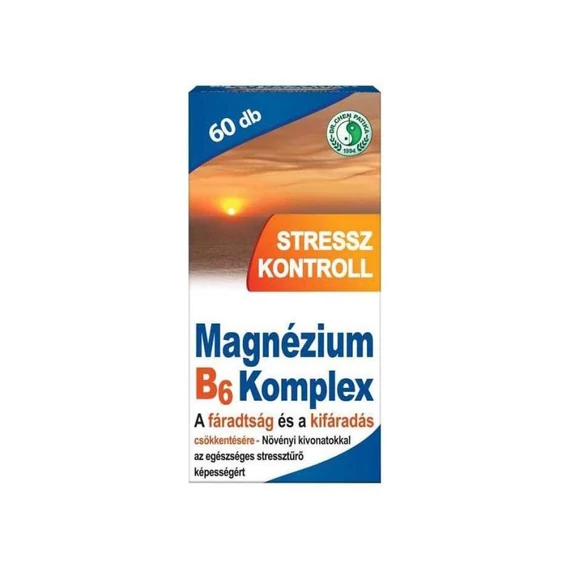 Dr. Chen Magnézium B6 Stressz kontroll tabl. 60db
