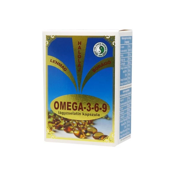 Dr. Chen Omega 3-6-9 lágyzselatin kapszula 30db