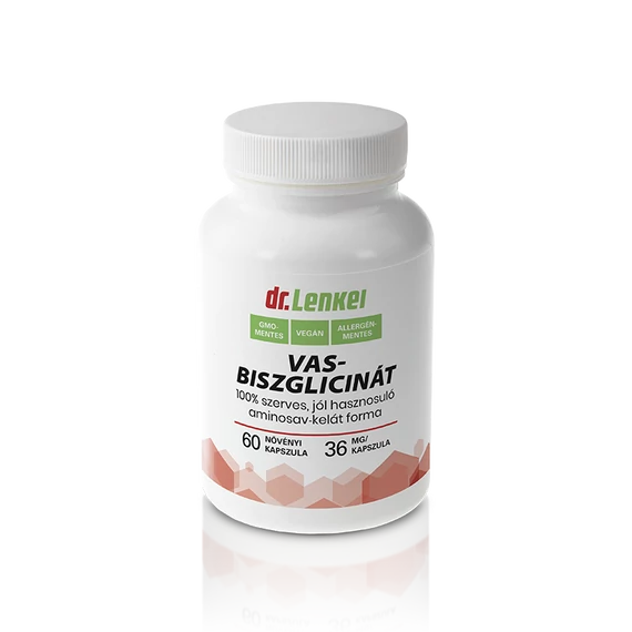 Vas-biszglicinát - 60 db - MEGLEPŐEN KEDVEZŐ ÁR!