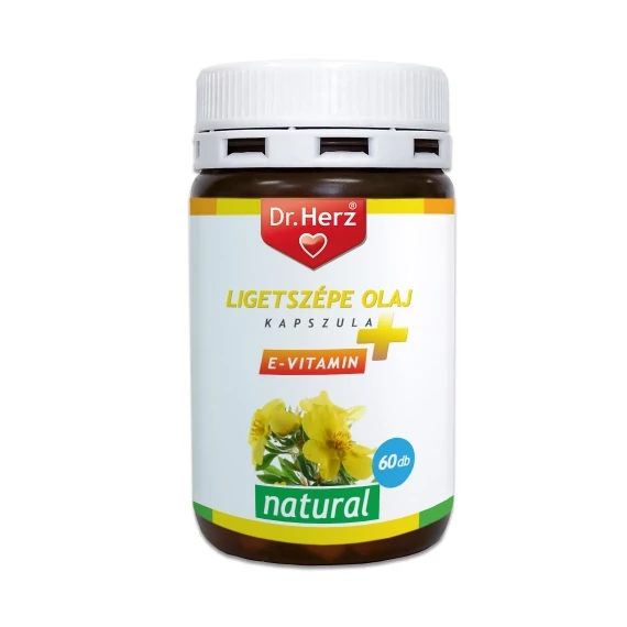 Dr Herz Ligetszépe olaj + E-vitamin kapszula 60db