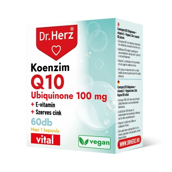 Dr Herz Koenzim Q10 100mg kapszula 60db