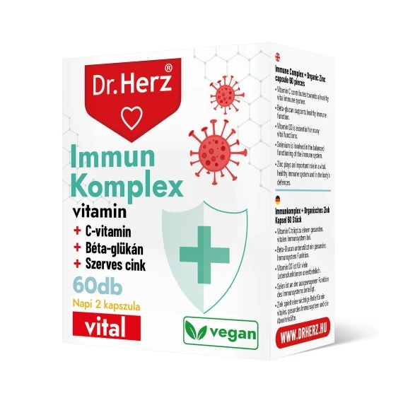 Dr Herz Immun komplex kapszula 60db