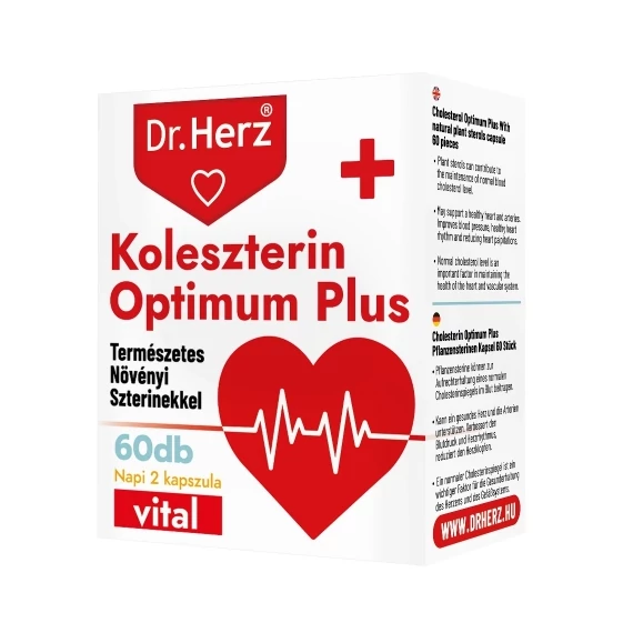 Dr Herz Koleszterin Optimum Plus kapszula 60db