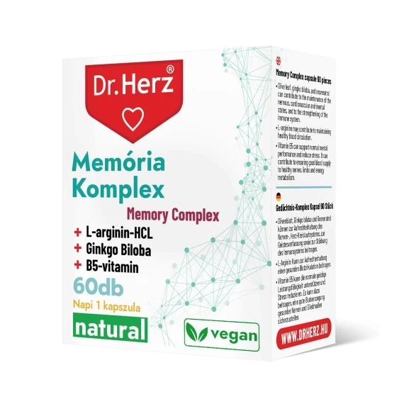 Dr Herz Memória komplex kapszula 60db