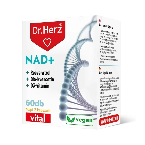 Dr Herz NAD + Nikotinamid-ribozid kapszula 60db