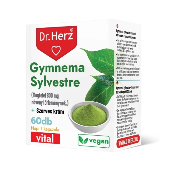 Dr Herz Gymnema Sylvestre 160mg kapszula 60db