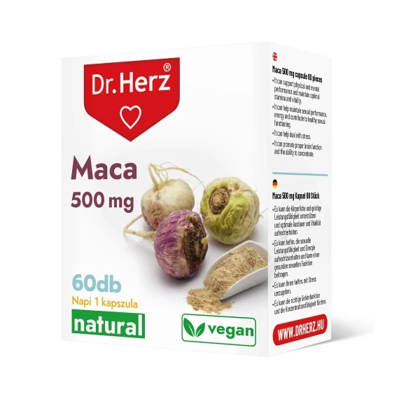 Dr Herz Maca 500mg 60db