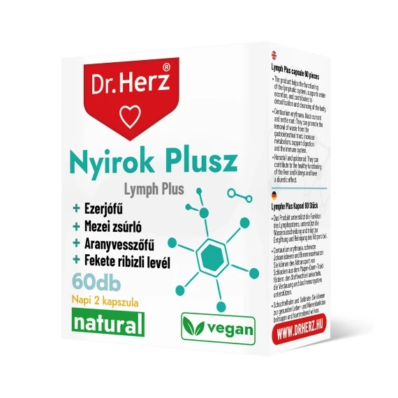 Dr Herz Nyirok Plusz kapszula 60db