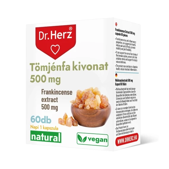 Dr Herz Tömjénfa kivonat kapszula 