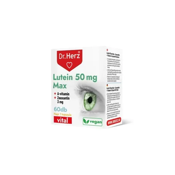 Dr. Herz Lutein Max 50 mg Kapszula 60 db