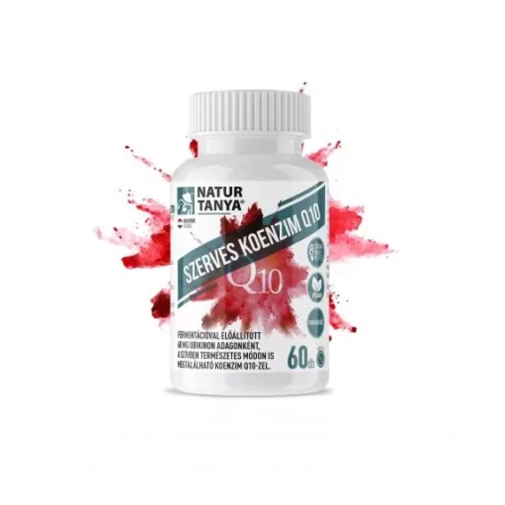 NaturTanya Szerves koenzim Q10 60mg tabletta 60db