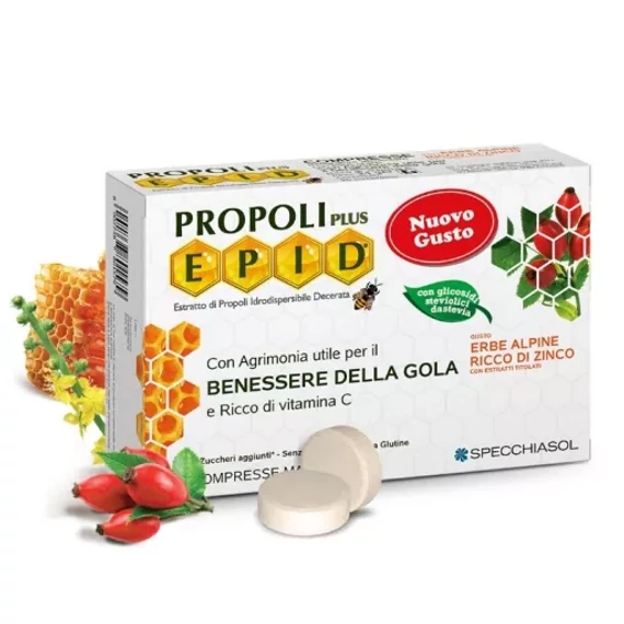 Specchiasol Propolisz cinkkel tabletta 20db